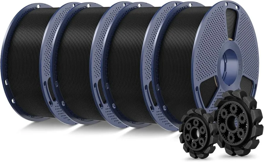 3D-принтер PLA+2.0 3D Printer Filament Bundle, 4KG Upgrade PLA+ Filament 1.75mm,
