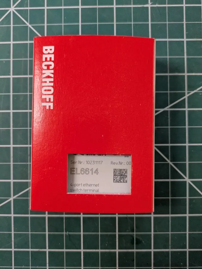 Модуль ввода-вывода Beckhoff EL6614 4 port Ethernet Switch New, Sealed