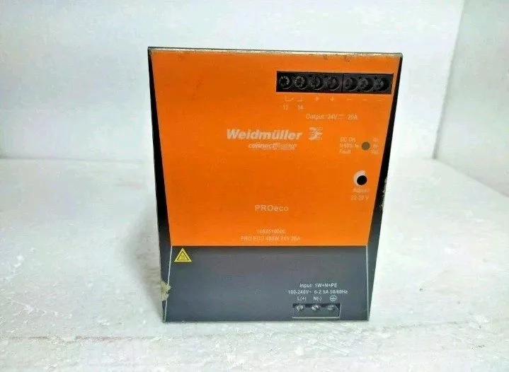 Блок питания Weidmüller 1469510000 PRO ECO 480W 24V 20A DIN Rail Power Supply