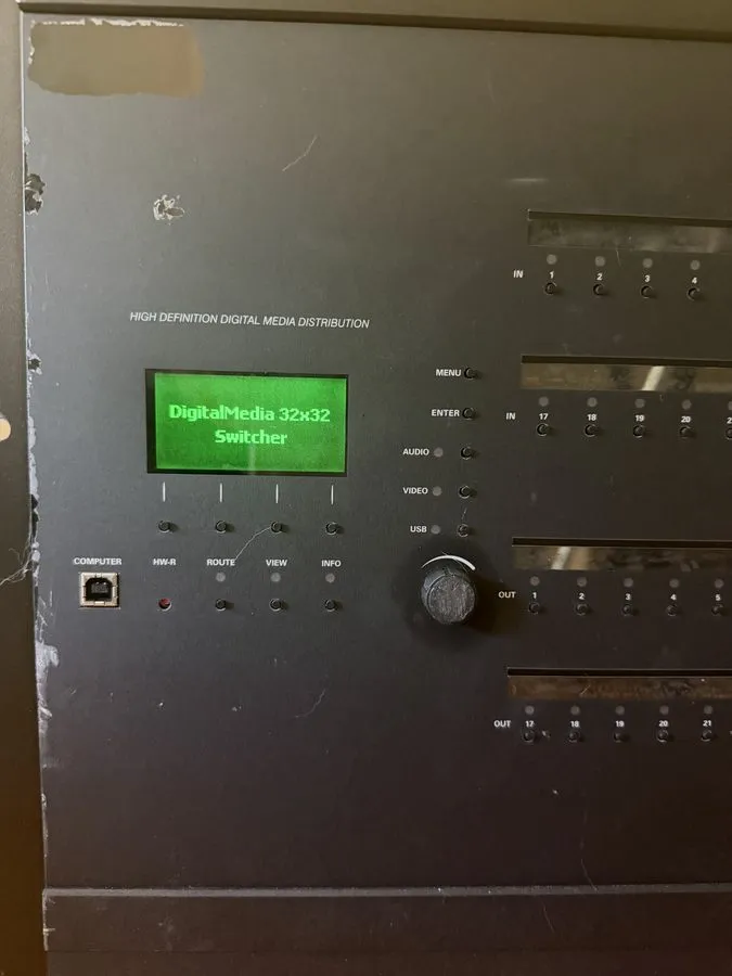 Видеокоммутатор Crestron DM-MD32x32 Digital Media Switcher w/ 4K Modules and Pow