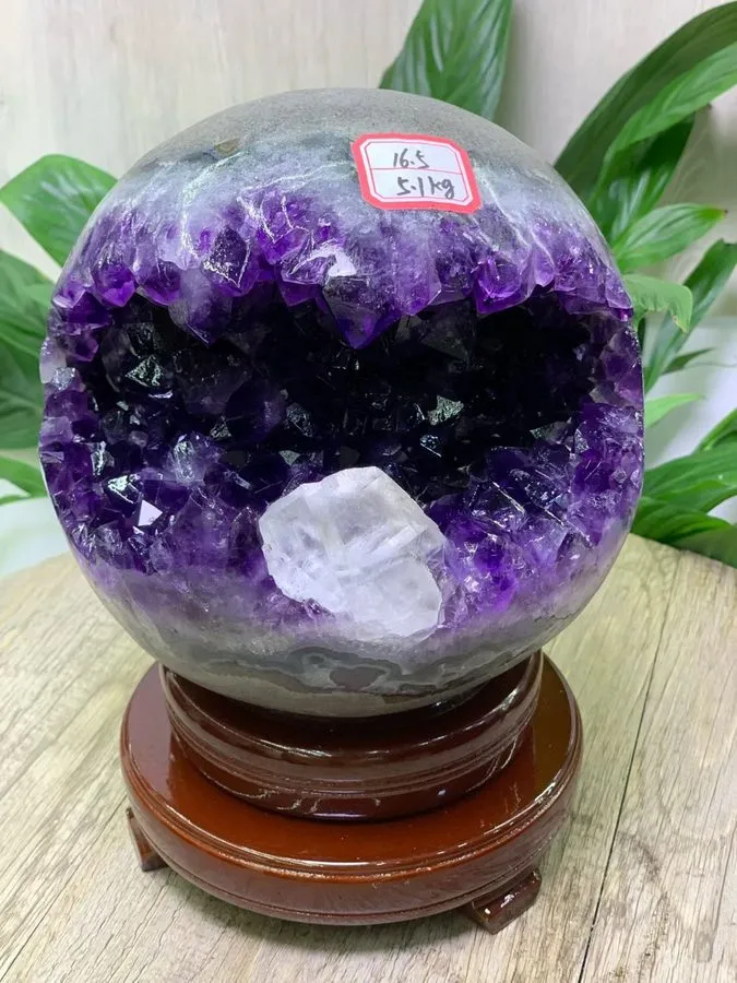 Лабораторный прибор 11.22LB Natural agate Amethyst geode quartz cluster crystal 