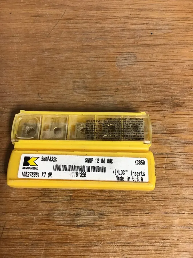 Режущий инструмент Kennametal 12.7mm Insert KC850 SNMP120408K / SNMP432K