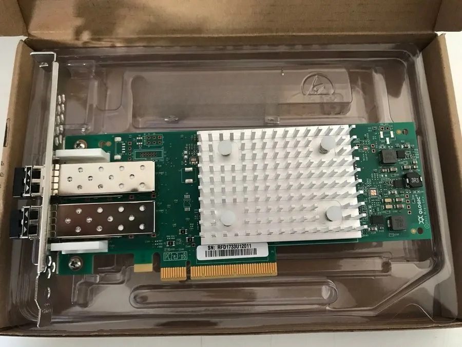 Контроллер Dell QLE2692-Dell QLOGIC 2-Port 16Gb PCIe HBA 0CK9H1 WVT0T P0TRP
