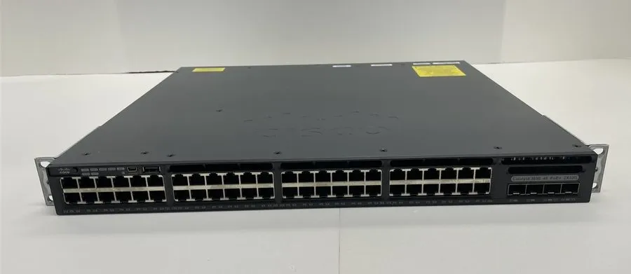 Коммутатор Cisco Catalyst 3650 48 Port Gigabit Switch PoE+ 1550W 2x10G WS-C3650-