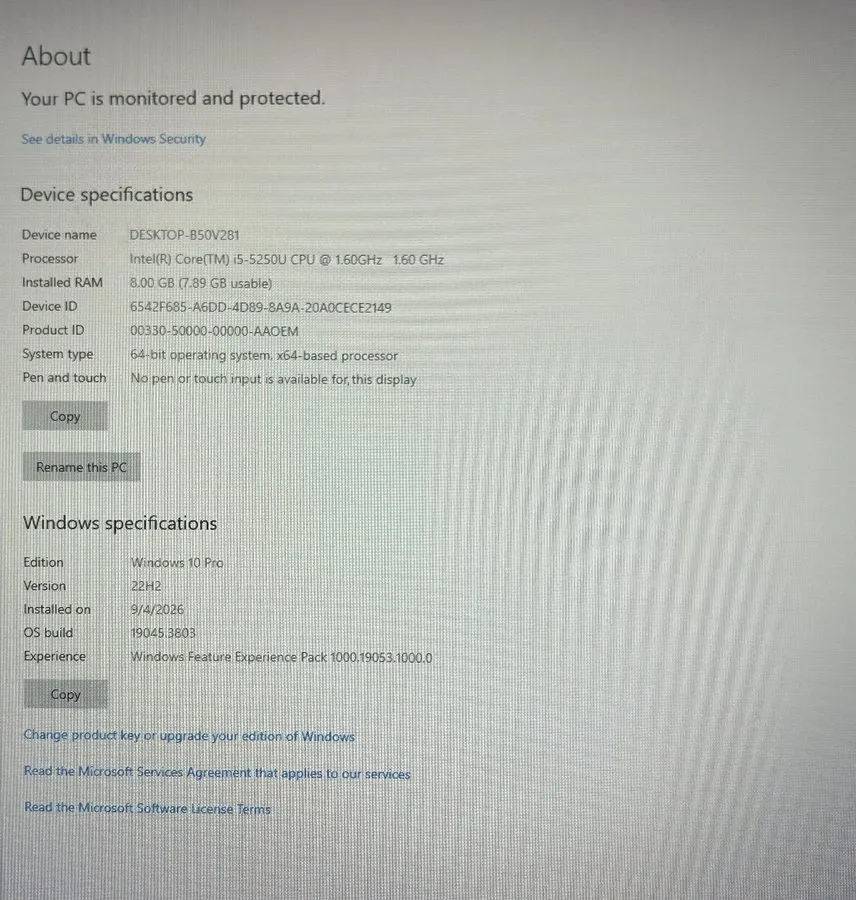 SSD-накопитель Intel NUC NUC5i5RYH Tiny PC i5-5250U 8GB RAM 500GB SSD Win 10 NO  — фото лота 1