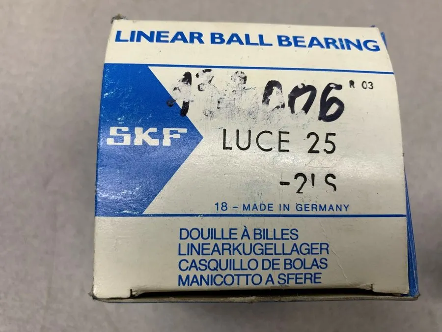 Подшипник SKF BEARING LUCE 25-2LS