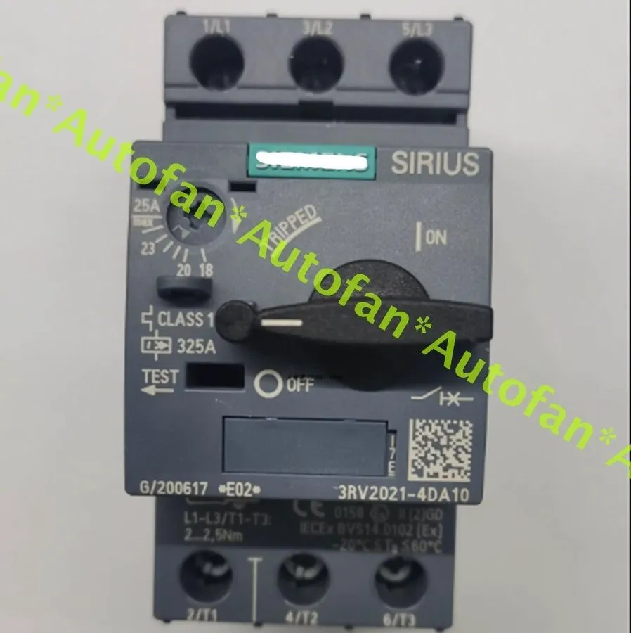 Автоматический выключатель 3RV2021-4DA10 Motor Protection Relay 1.4-2A