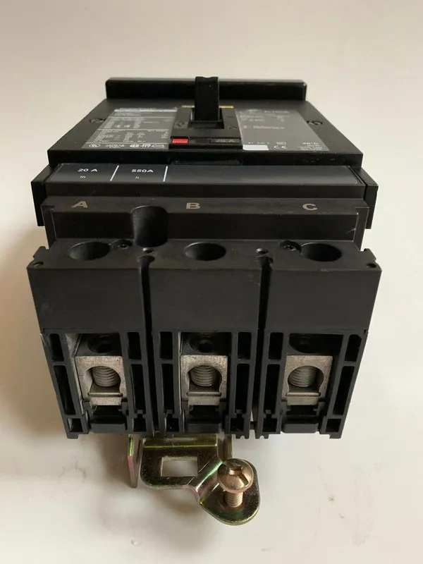 Автоматический выключатель NTO HLA36020 Square D 20 Amp 600V 3P Plug In I-Line C