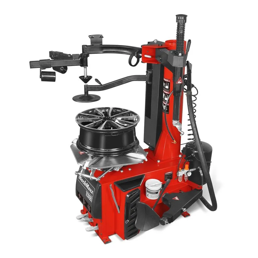 Шиномонтажный станок MechMaxx 24" Rim Assist Arm Tire Changer Wheel Balancer Com — фото лота 1