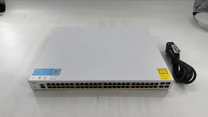 Коммутатор Cisco CBS350-48P-4G 48-Port Gigabit PoE+ Managed Switch 370W 4x SFP
