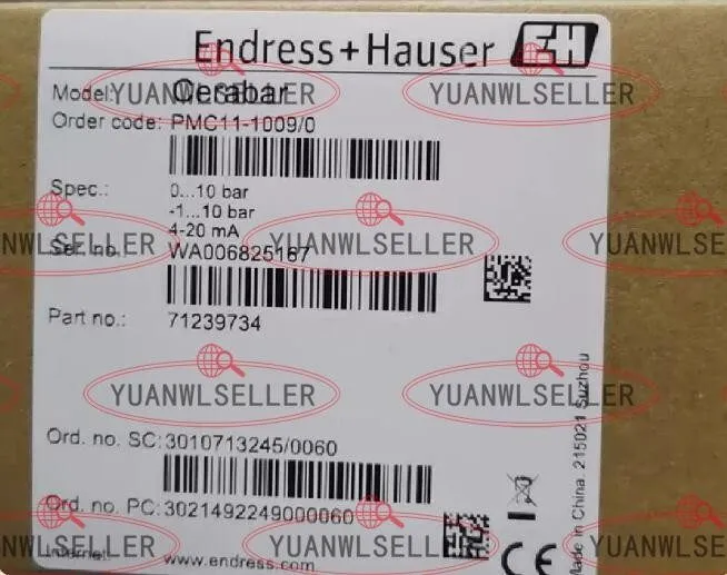 Датчик давления Endress+Hauser PMC11-AA1U1PBWBJA (PMC11-1009/0) Pressure Transmi