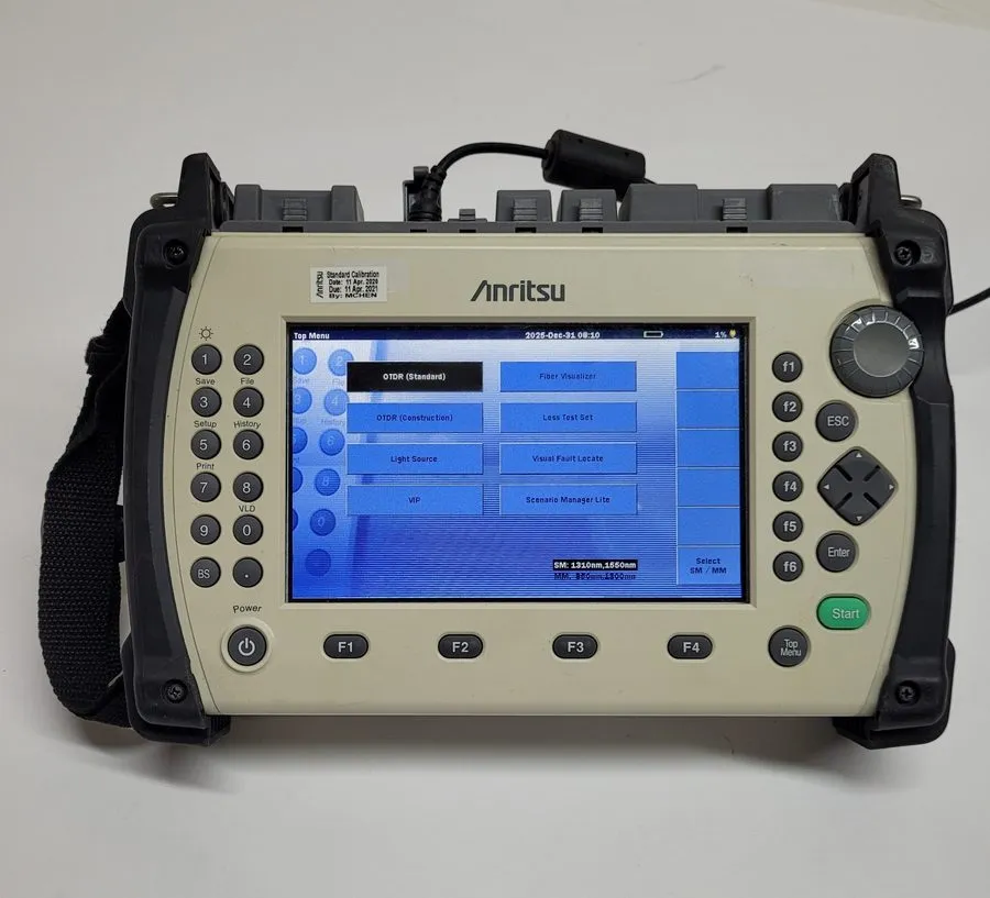 Тестер Anritsu MT9083B2-063 Access Master OTDR Optical Time Domain Reflectometer — фото лота 2