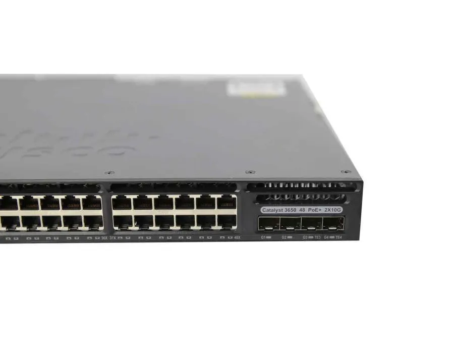 Коммутатор Cisco WS-C3650-48FD-L V03 48-Port PoE+ Gigabit Ethernet Switch 2x 10G