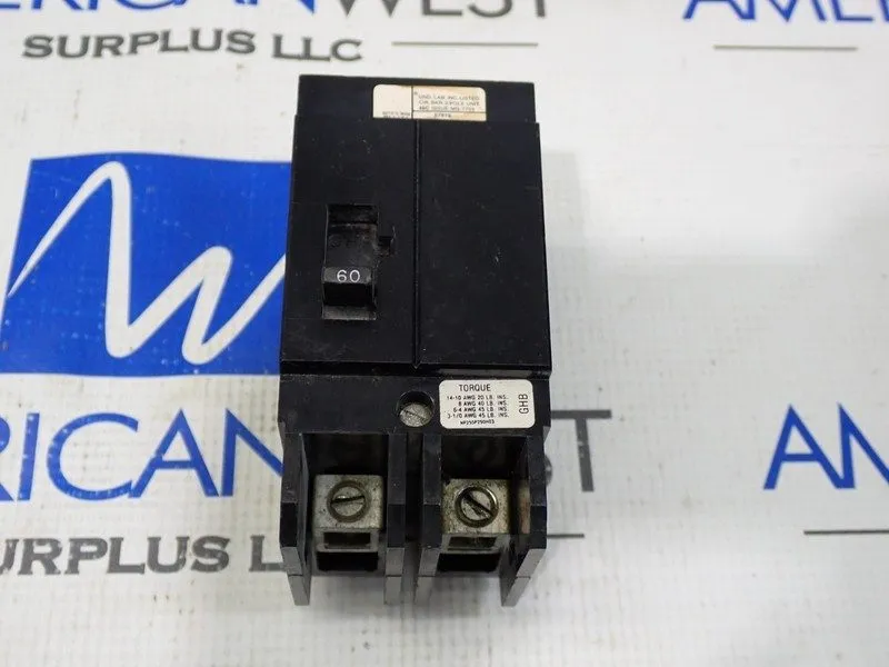 Автоматический выключатель GHB2060~Cutler Hammer GHB2060 60A 2P 277/480V 14KA Ci
