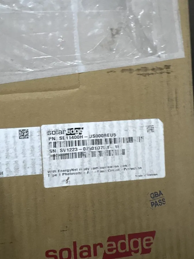 Инвертор SolarEdge 11.4 kW SE11400H-US000BEU4 HD Wave Solar Inverter