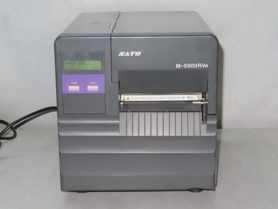 Принтер этикеток SATO M-5900RVe Industrial label printer, thermal printer, barco — фото лота 1