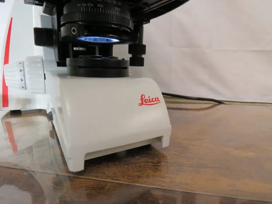 Объектив микроскопа Leica DM750 Microscope w/ Objective Lens 4x 10x 20x 40x — фото лота 1