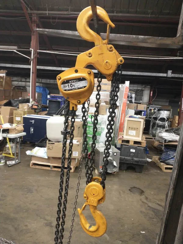 Таль KITO HARRINGTON CB100 10 Ton Chain Hoist Lift Slip Clutch M3CB100 M3B