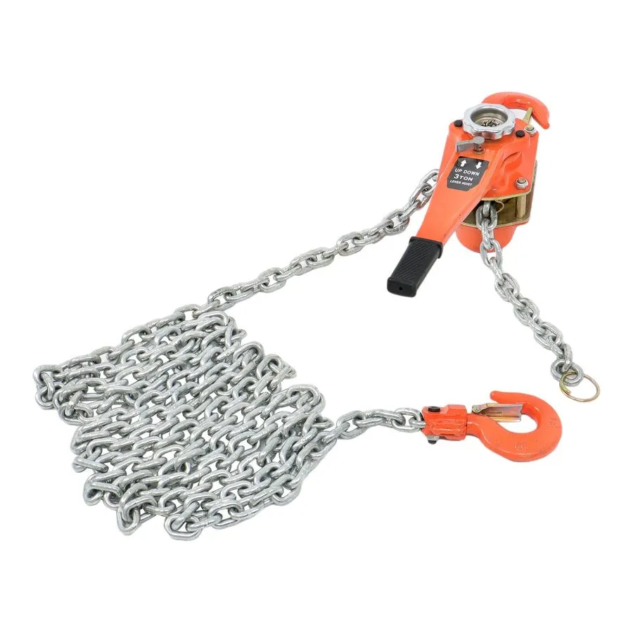 Таль G80 Manual Lever Chain Hoist, 3 Ton 6600 lbs Capacity Lifting height 20ft/6