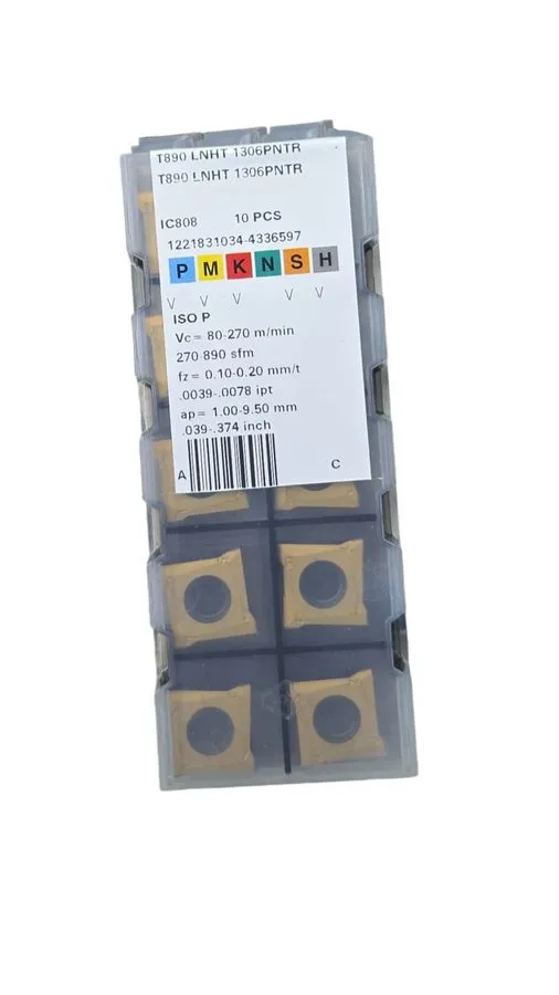 Режущий инструмент Iscar T890 LNHT 1306PNTR IC808 Carbide Milling Insert