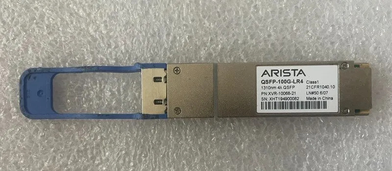 Трансивер ARISTA QSFP-100G-LR4 XVR-10068-21 100GBASE-LR4 1310nm 10km QSFP28 Tran