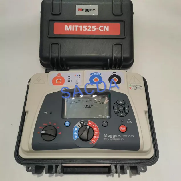 Тестер Megger MIT1525 15 kV High Voltage Insulation Resistance Tester