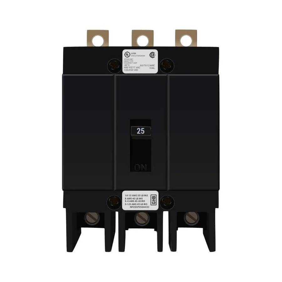 Автоматический выключатель Eaton Cutler Hammer GHB GHB3025 3 Pole 25 Amp 480V Ci