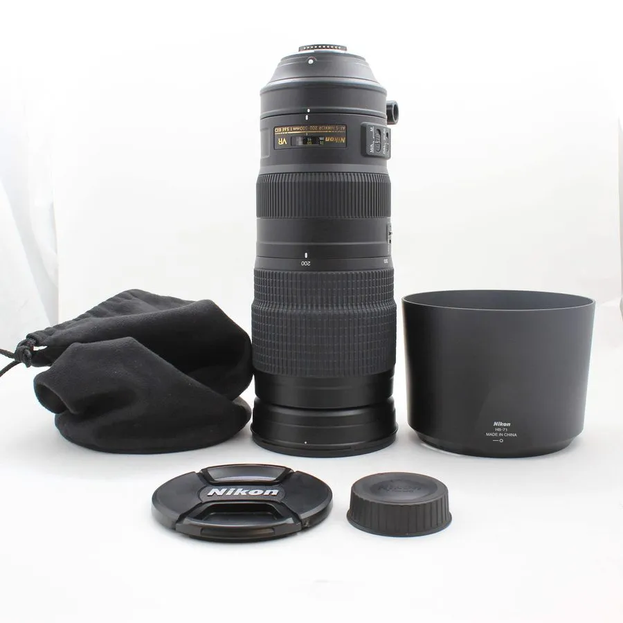 Объектив Nikon 200-500mm f/5.6E AF-S NIKKOR ED VR Lens, Works Perfectly