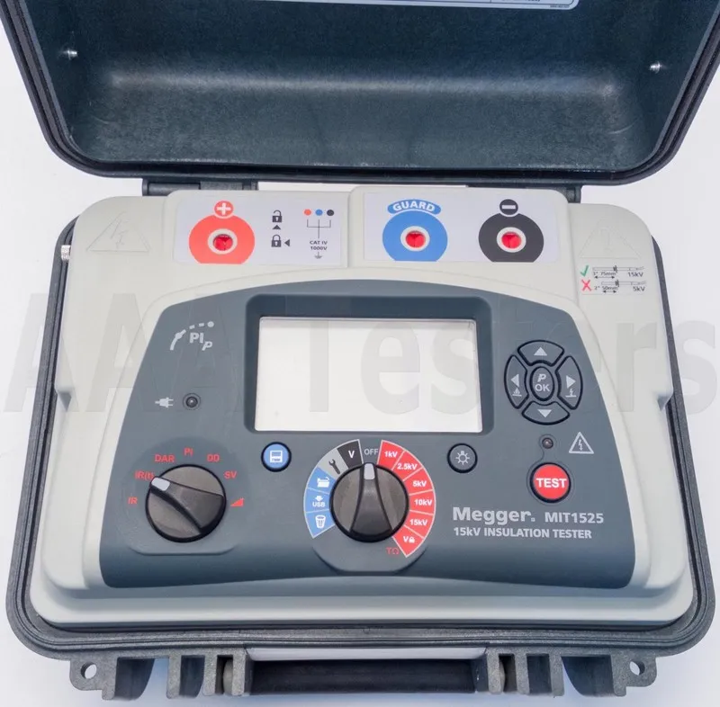 Тестер Megger MIT1525 15 kV High Voltage Insulation Resistance Tester