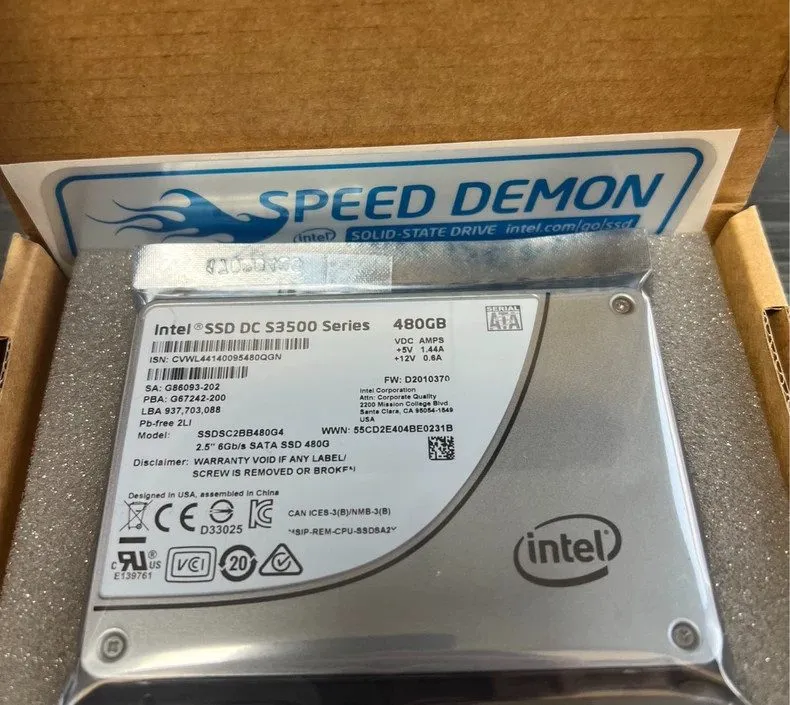 SSD-накопитель Intel DC S3500 480GB SSD 2.5 inch 6Gb/s SATA Solid State Drive SS