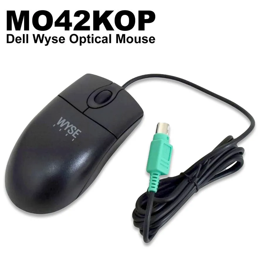 Тонкий клиент WYSE MO42KOP Black PS-2 Scroll Optical Mouse 770510-21L 85FHW — фото лота 1