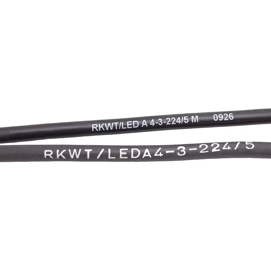 Соединительный кабель Lumberg RKWT/LED A 4-3-224/5M Cordset, M12 4-Pin Female to