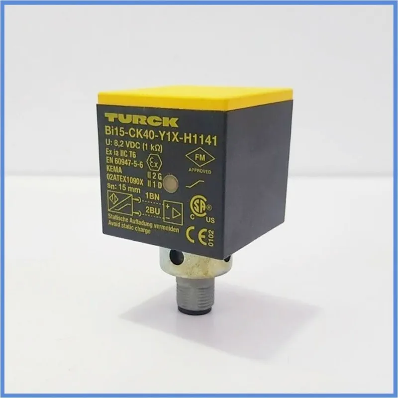 Датчик приближения TURCK 15mm Inductive Sensor Bi15-CK40-Y1X-H1141 Proximity Swi
