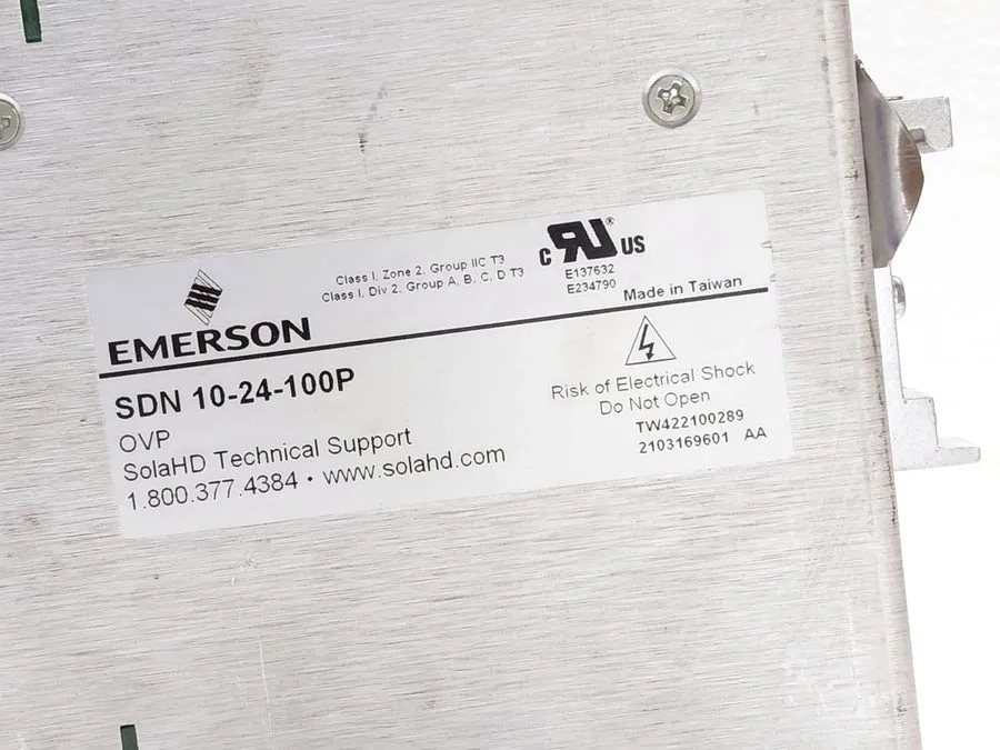 Блок питания Sola Hevi-Duty SDN10-24-100P DIN Rail Power Supply 240W, 10A, 115/2