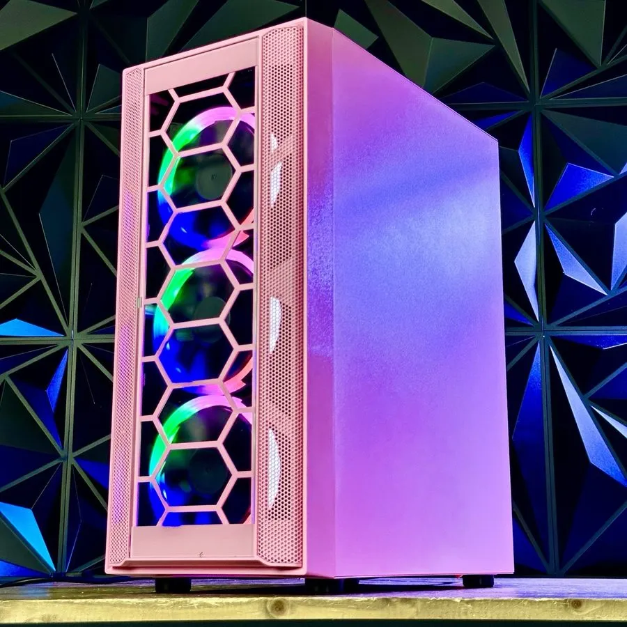 GPU-ускоритель Custom Desktop Gaming PC RYZEN 5 3600 16 GB DDR4 500GB SSD Nvidia — фото лота 1