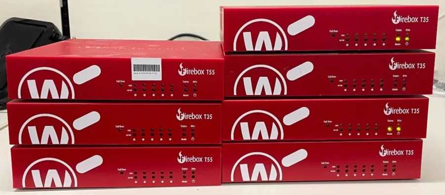 Межсетевой экран WatchGuard Firebox Network Security Appliance T55, T35 MS5AE5, 