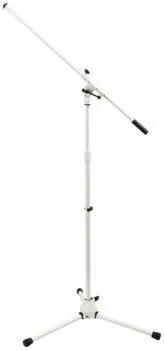 Оборудование видеонаблюдения On-Stage MS7801W Tripod Boom Microphone Stand White — фото лота 2