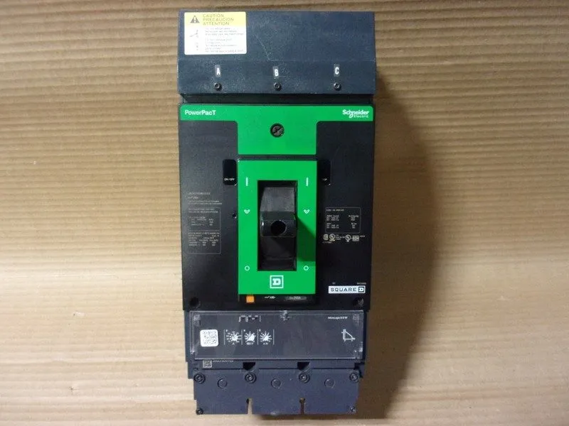 Автоматический выключатель Square D LJA LJA34250WU31X 3 Pole 250 Amp 480V CIRCUI