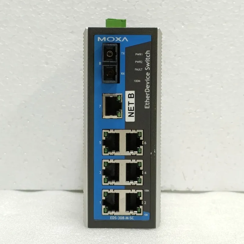 IIoT-устройство Moxa EDS-308-M-SC Ethernet Switch EDS308