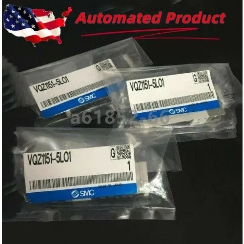 Электромагнитный клапан Smc Vqz1151-5Lo1 Solenoid Air Control Valve, 3/8 In, 24V