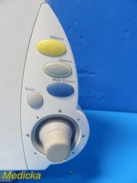 Монитор пациента Philips MP70 (M8007A) Patient Monitor W/ MMS+Print Modules & Le — фото лота 2
