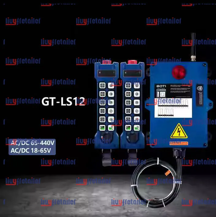 Таль GOTi GT-LS12 12 Key Industrial Wireless Hoist Lift Crane Remote Control AC/