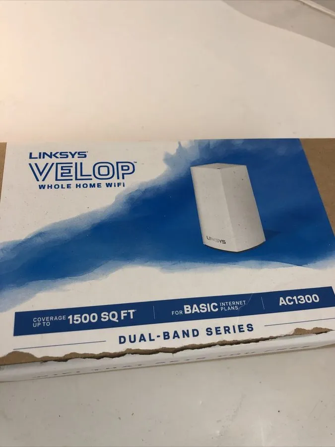 Коммутатор Linksys Velop AC1300 Dual-Band Whole Home Mesh Wi-Fi System 3-Pack WH