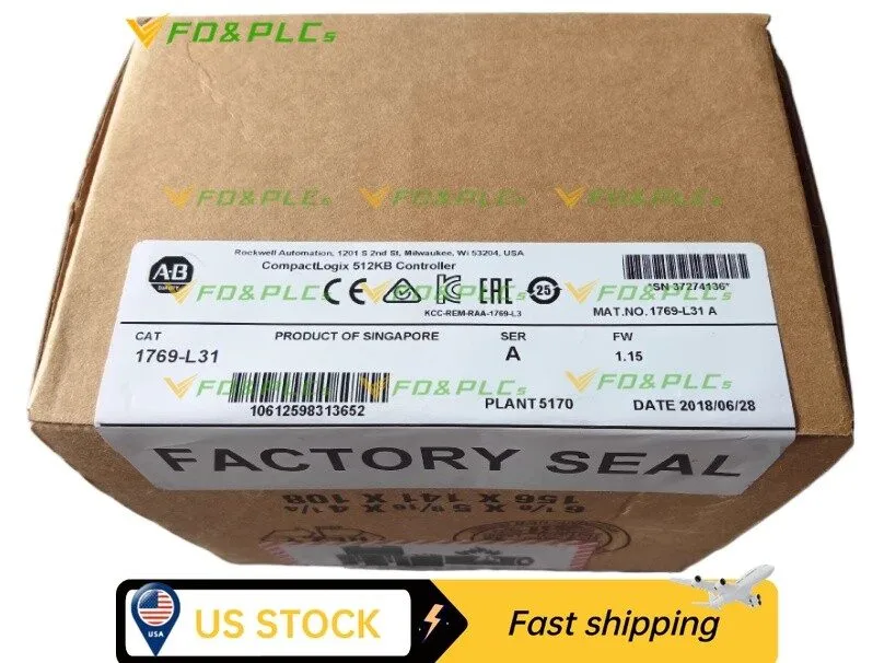ПЛК 1769-L31 CompactLogix 512KB Controller Allen Bradley