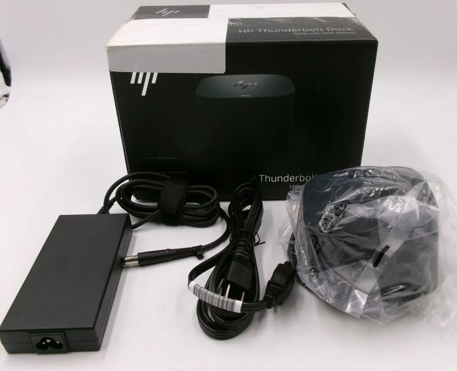 Док-станция HP Thunderbolt Dock G2 120W 6HP48AA USB-C Docking Station Dual 4K — фото лота 1