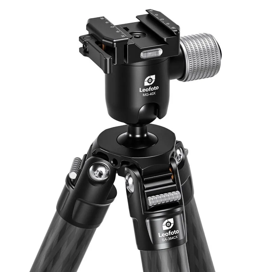 Оборудование видеонаблюдения Leofoto SA-363CX+MG-40X Arca Clamp Outdoors Tripod 