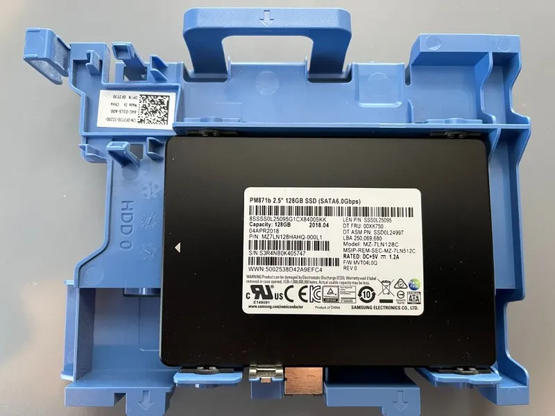 SSD-накопитель 128GB SSD m.2 2280 Solid State Drive SATA Samsung PM871b 90%+