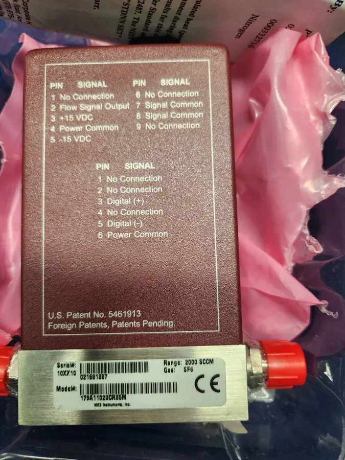 Электронный компонент MKS Instruments RS-485 179A11023CR35M Mass Flow Meter, MFS