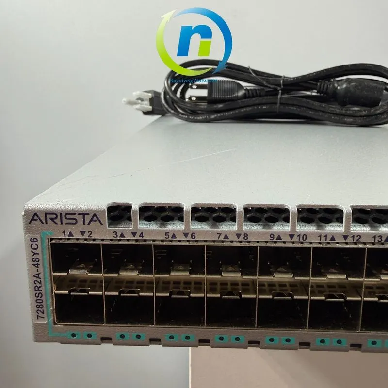 Трансивер DCS-7280SR2A-48YC6-R 48 port 25GbE SFP and 6 ports 100GbE rear to fron — фото лота 2