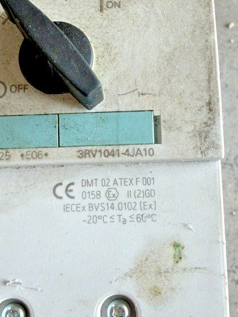 Автоматический выключатель Siemens 3RV1041-4JA10 45-63A Motor Protection Circuit — фото лота 2